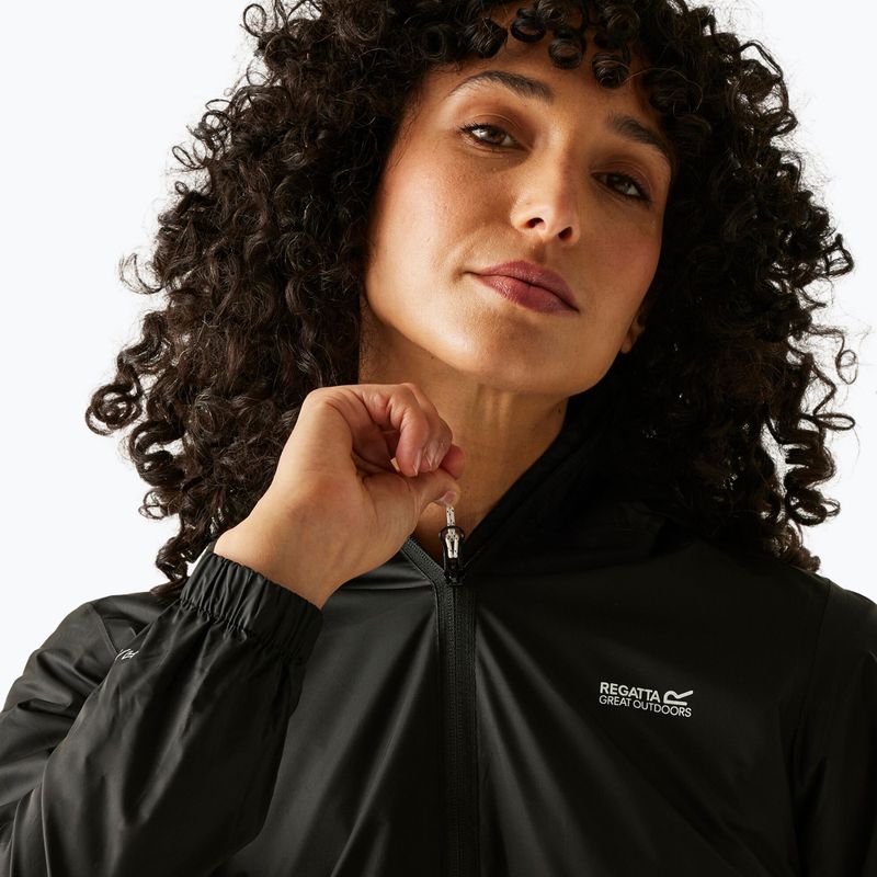 Жіноча водонепроникна куртка REGATTA Pack-It III black 4