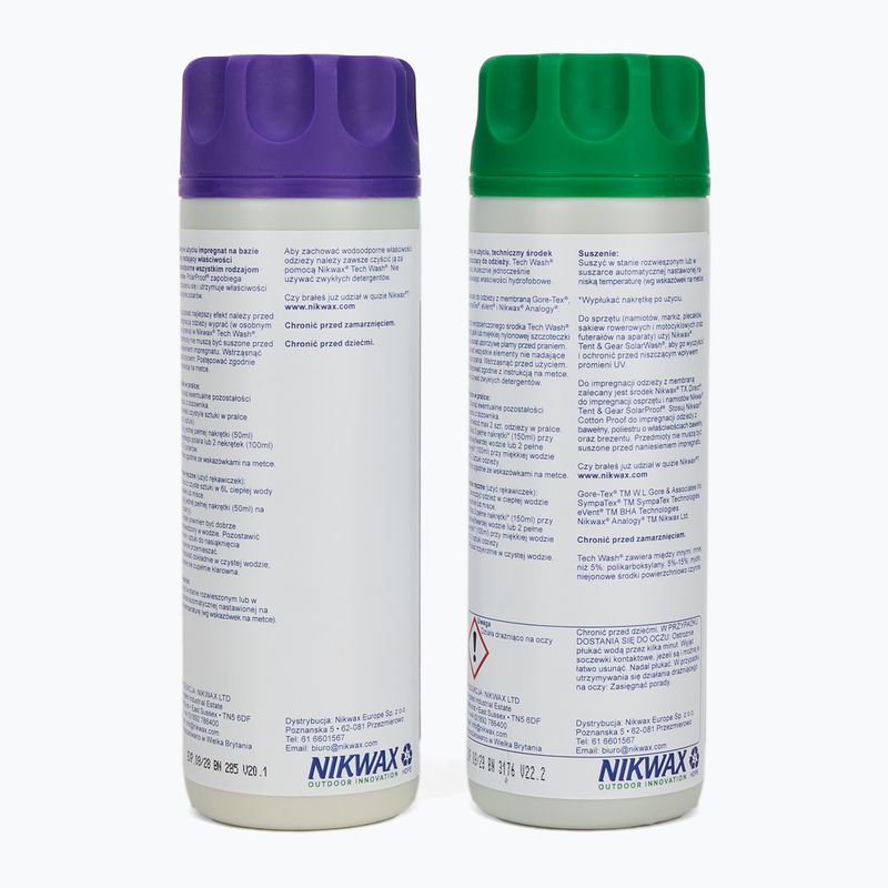 Набір для догляду за верхнім одягом Nikwax Tech Wash + Polar Proof 2 x 300 мл 2