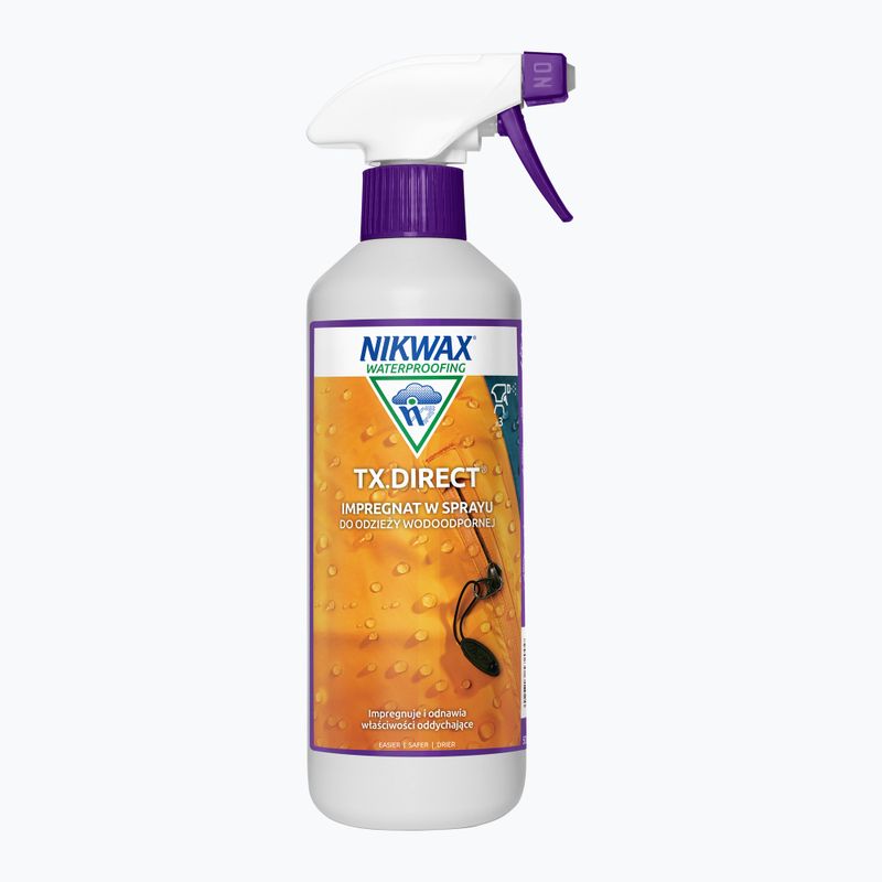Рідина для догляду та гідроізоляції протидощового одягу Nikwax TX. Direct Spray-On 500 мл