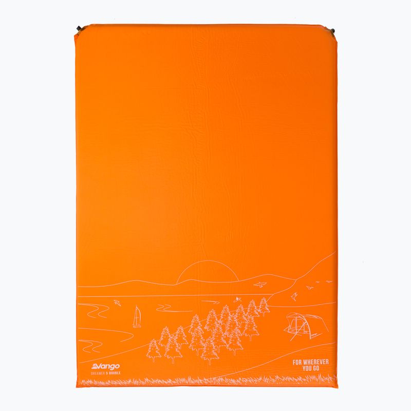 Килимок самонадувний Vango Dreamer Double 5 cm помаранчевий SMQDREAMEC28A02 2