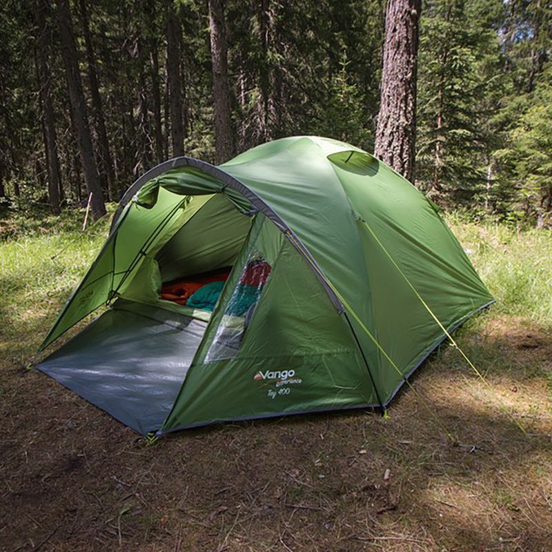 Намет кемпінговий для 2-х осіб Vango Tay 200 зелений TERTAY T15151 8