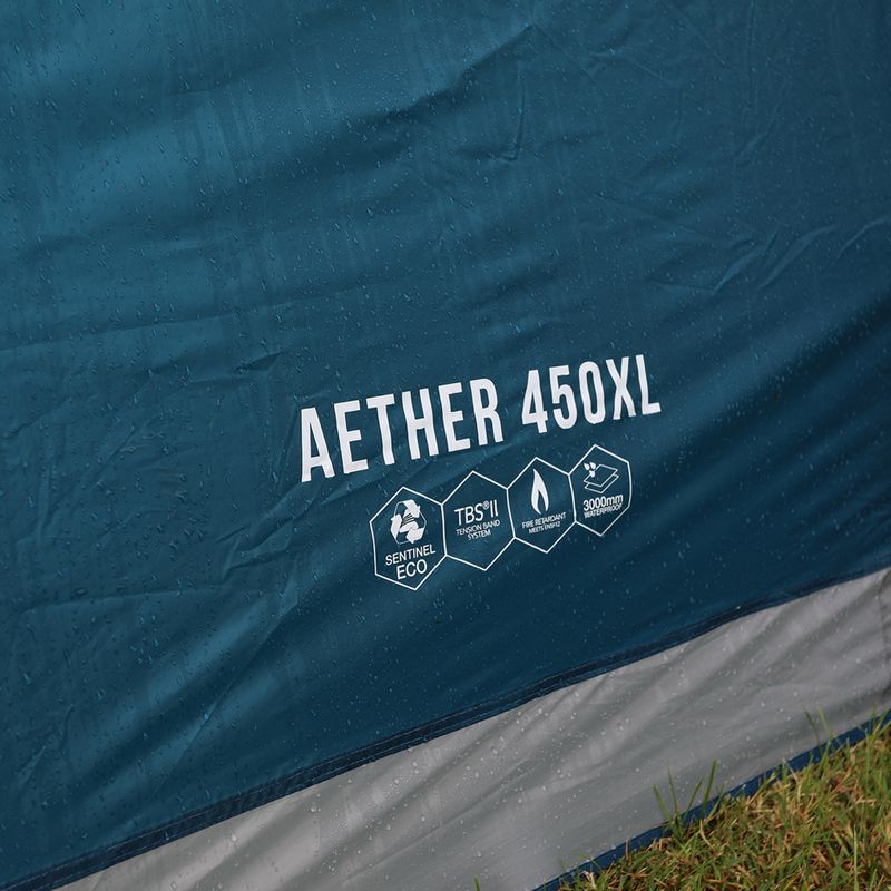 Намет кемпінговий для 4-х осіб Vango Aether 450XL moroccan blue 6