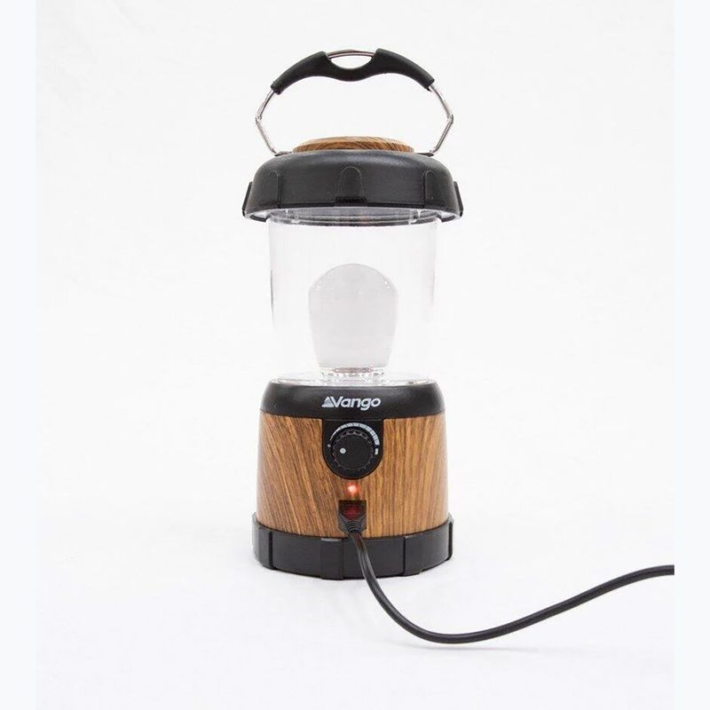 Кемпінгова лампа Vango Nova 200 Recharge wood 2