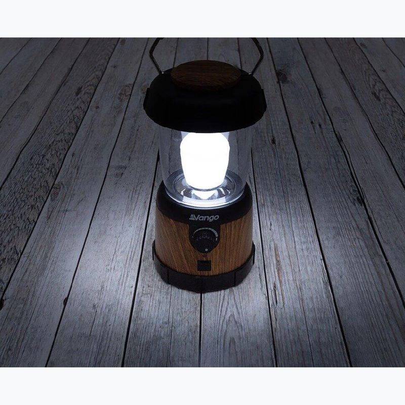 Кемпінгова лампа Vango Nova 200 Recharge wood 4