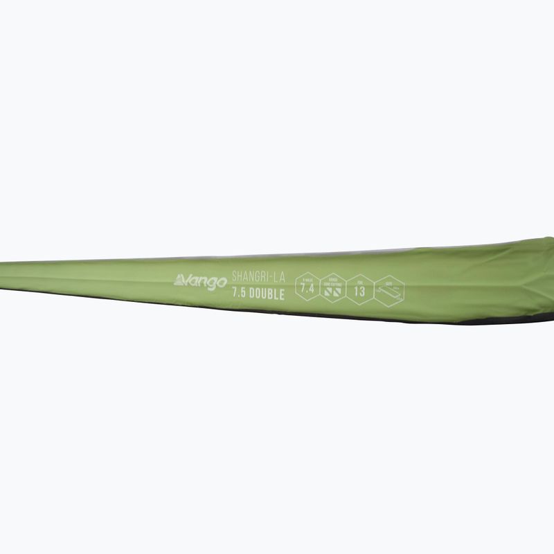 Килимок самонадувний Vango Shangri-La II 7.5 Double cloud grey/green 3