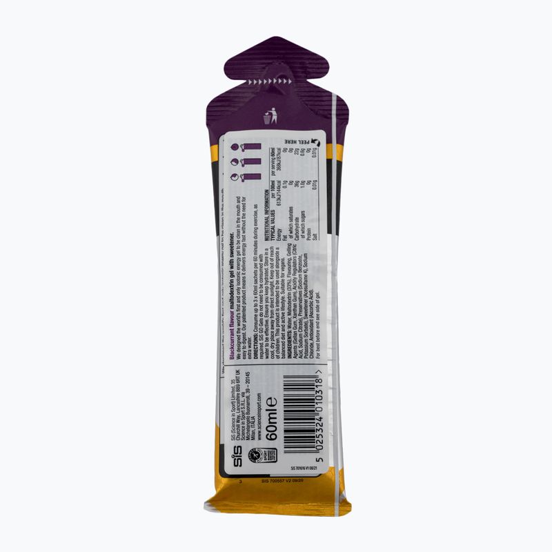 Гель ізотонічний Science in Sport GO Isotonic саше 60ml чорна смородина SIS131044 2