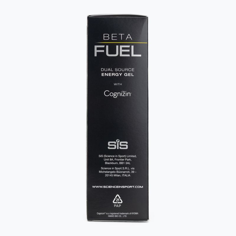 Набір енергетичних гелів Science in Sport Beta Fuel Energy + Nootropics 6 x 60 ml apple 3