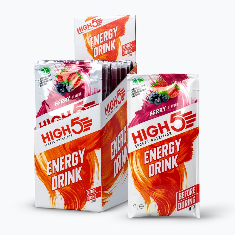 Ізотонічний напій у порошку HIGH5 Energy 47 g berry