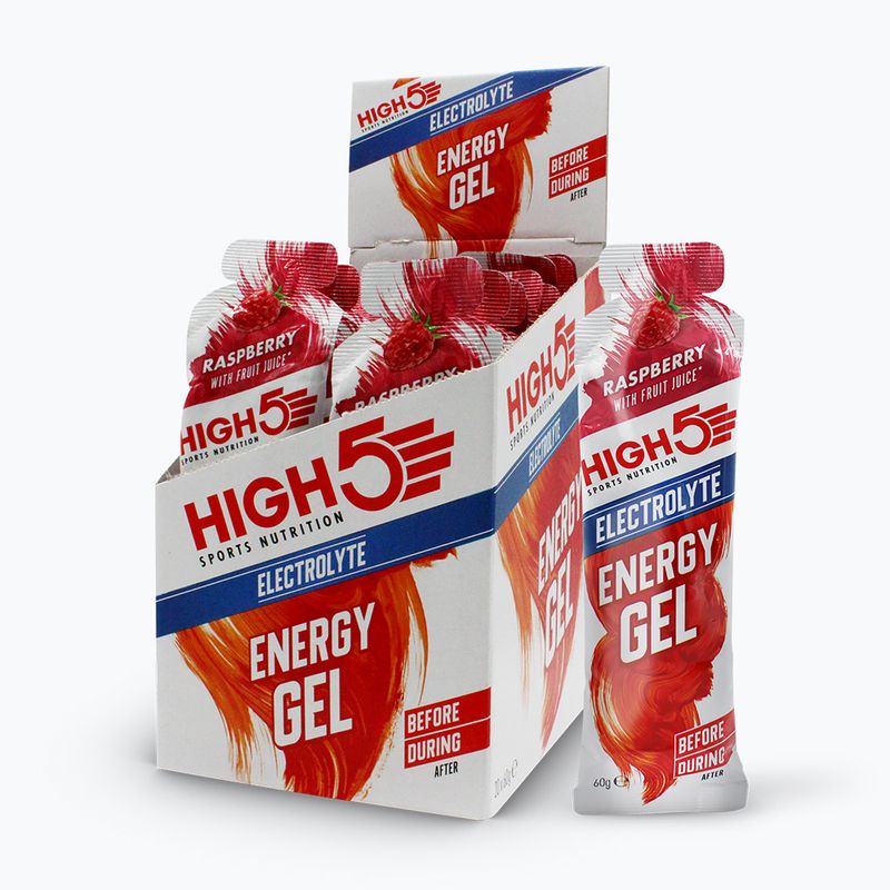 Енергетичний гель HIGH5 Energy Electrolyte 60 г малина