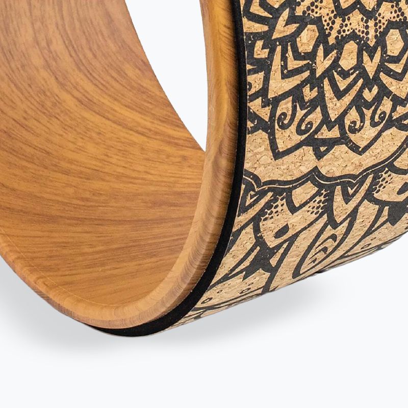 Обруч для йоги Myga Brown mandala 4