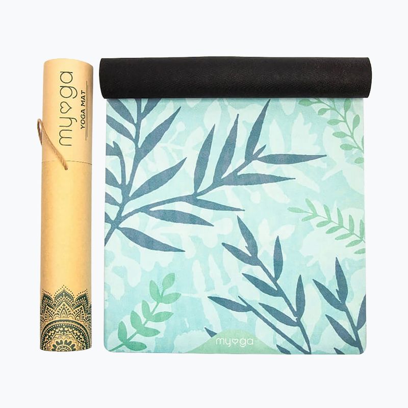 Килимок для йоги Myga Peacemaker Luxurious green 2