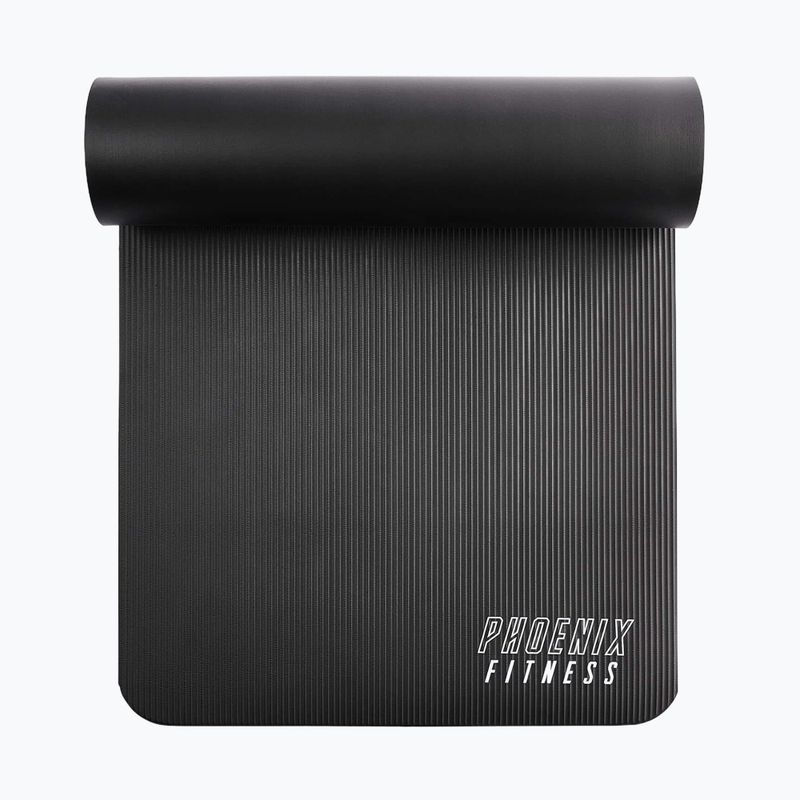 Килимок для йоги Phoenix Fitness black 2