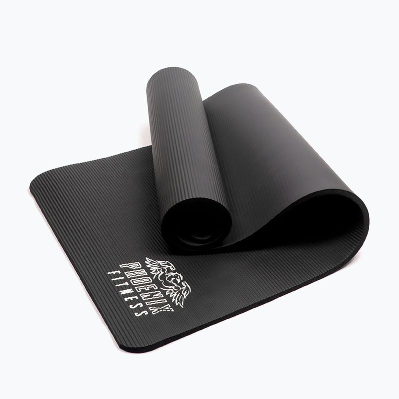 Килимок для йоги Phoenix Fitness black 3