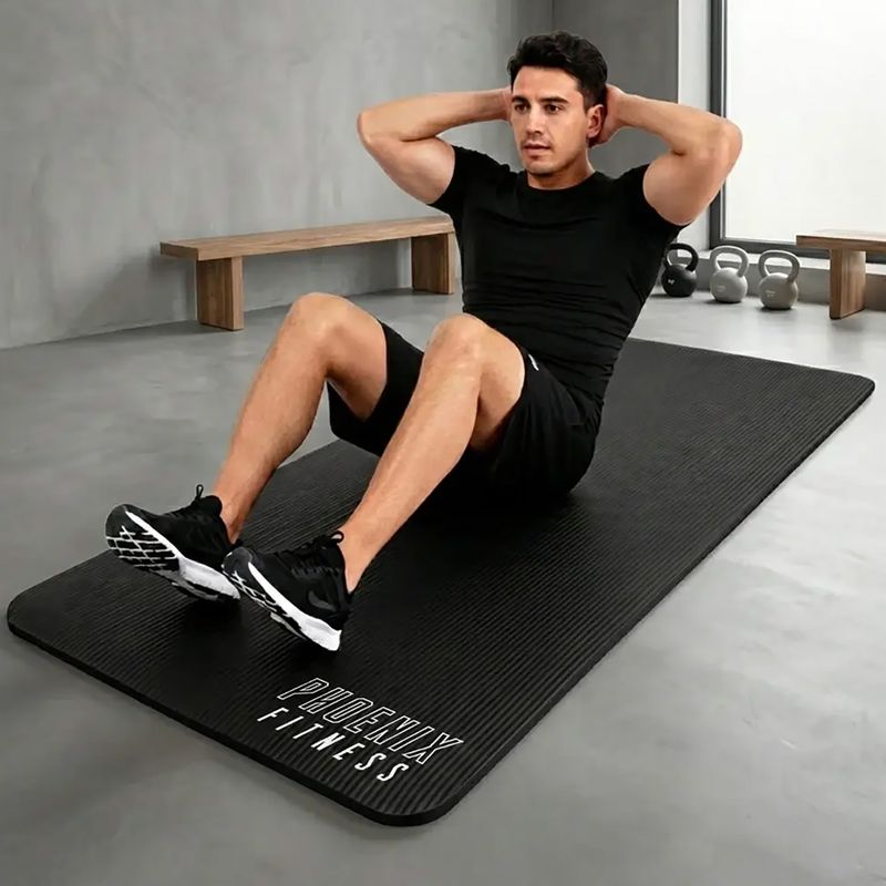 Килимок для йоги Phoenix Fitness black 5