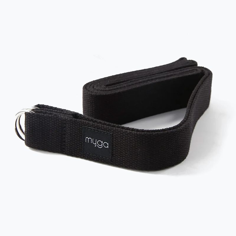 Ремінь для йоги Myga 2 in 1 black 2