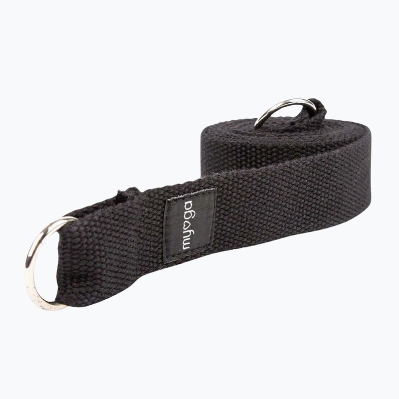 Ремінь для йоги Myga 2 in 1 black 3