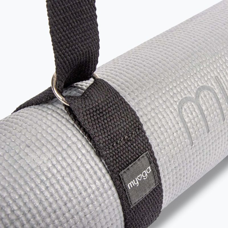 Ремінь для йоги Myga 2 in 1 black 5