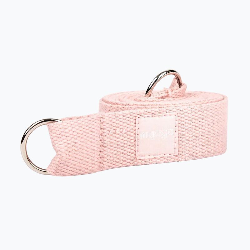 Ремінь для йоги Myga 2 in 1 RY1133 pink 4