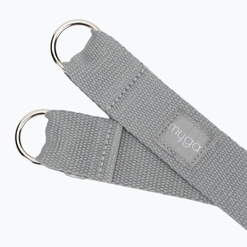Ремінь для йоги Myga 2 in 1 grey 2
