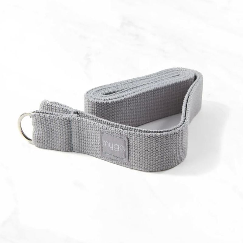 Ремінь для йоги Myga 2 in 1 grey 7