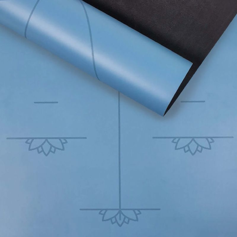 Килимок для йоги Myga Alignment XL 6 mm blue 3