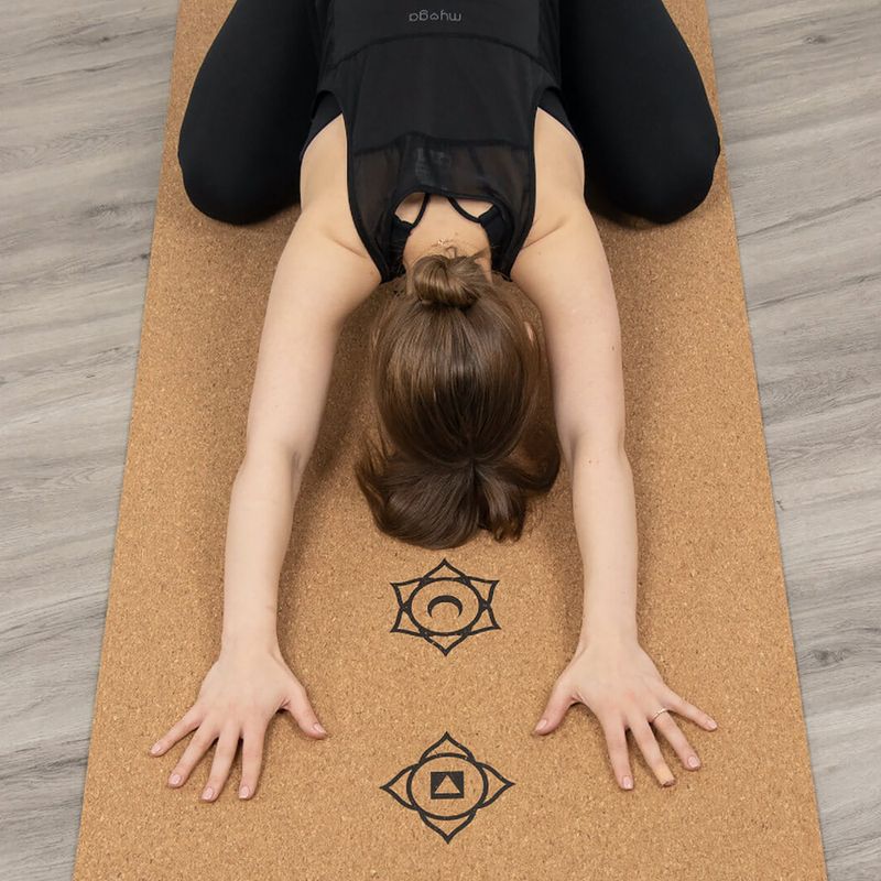 Килимок для йоги Myga Chakra XL 6 mm brown 9