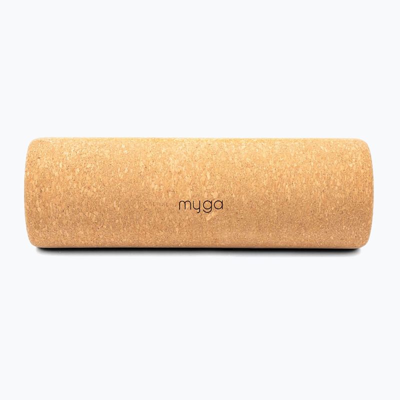 Валик для йоги Myga brown 2