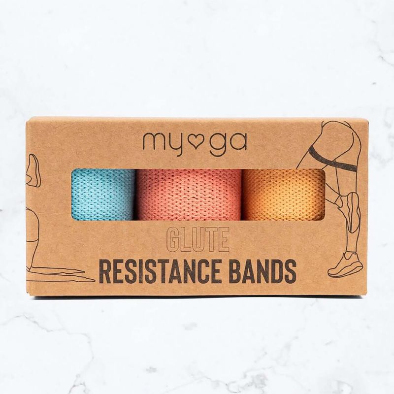Еластичні гумки для тренувань Myga Glute Resistance 3 pack multicolor 5