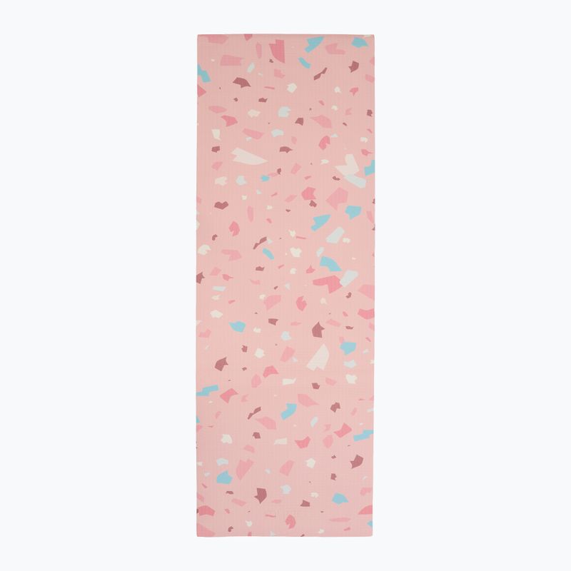 Набір для йоги Myga Terrazzo Yoga Set mat + block + strap purple 2