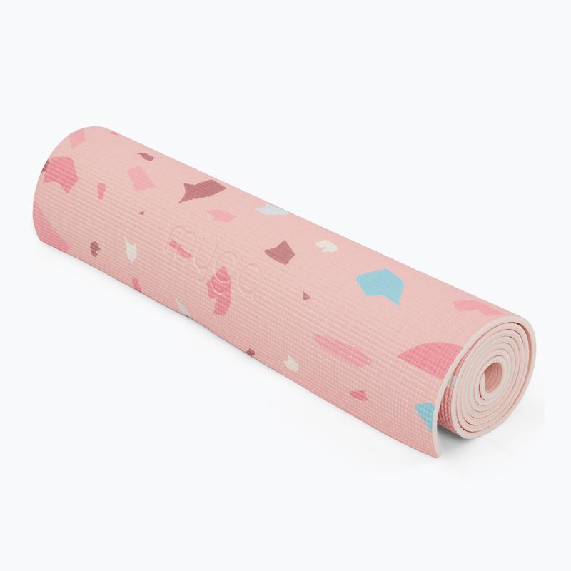 Набір для йоги Myga Terrazzo Yoga Set mat + block + strap purple 3