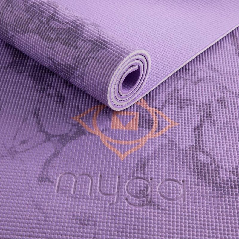 Килимок для йоги Myga Chakra 6 mm purple 4