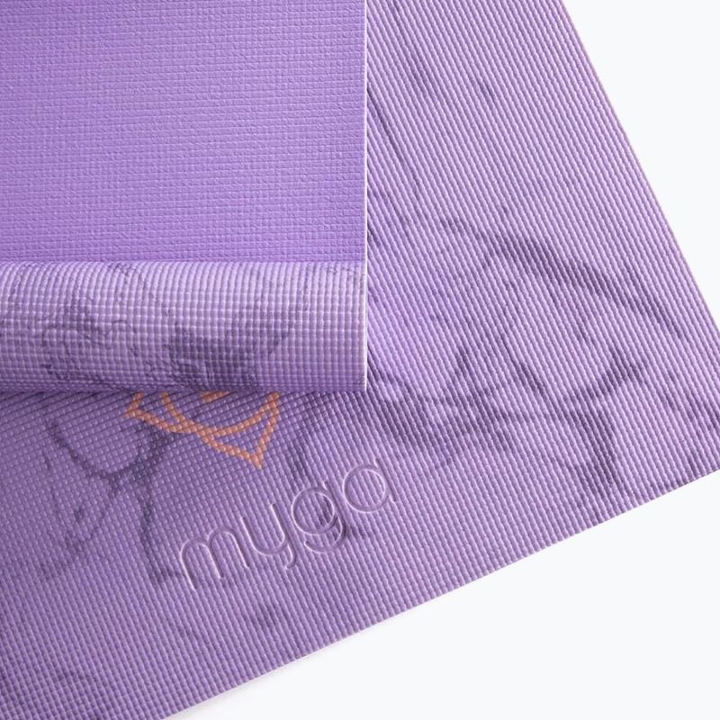 Килимок для йоги Myga Chakra 6 mm purple 5