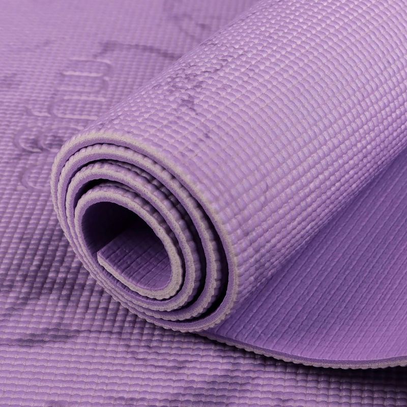 Килимок для йоги Myga Chakra 6 mm purple 9