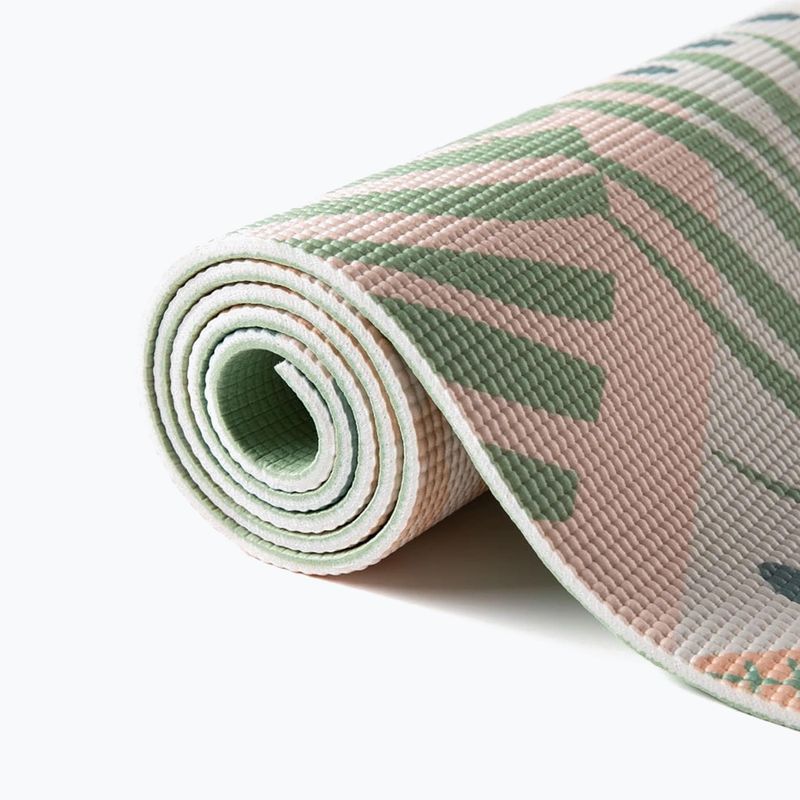 Килимок для йоги Myga Palm 6 mm green 4