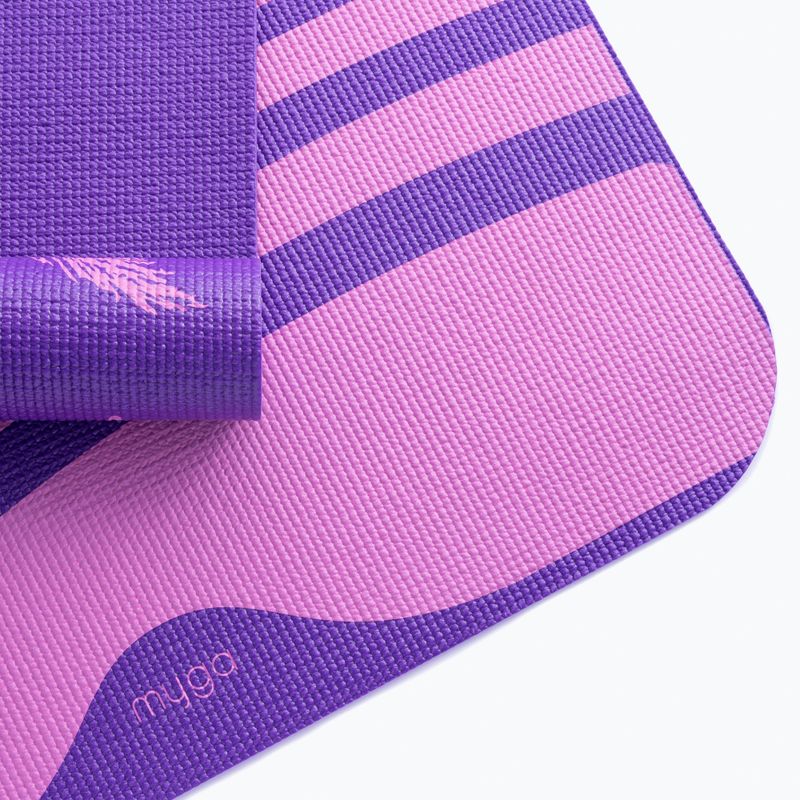 Килимок для йоги Myga Unicorn 3 mm purple 6