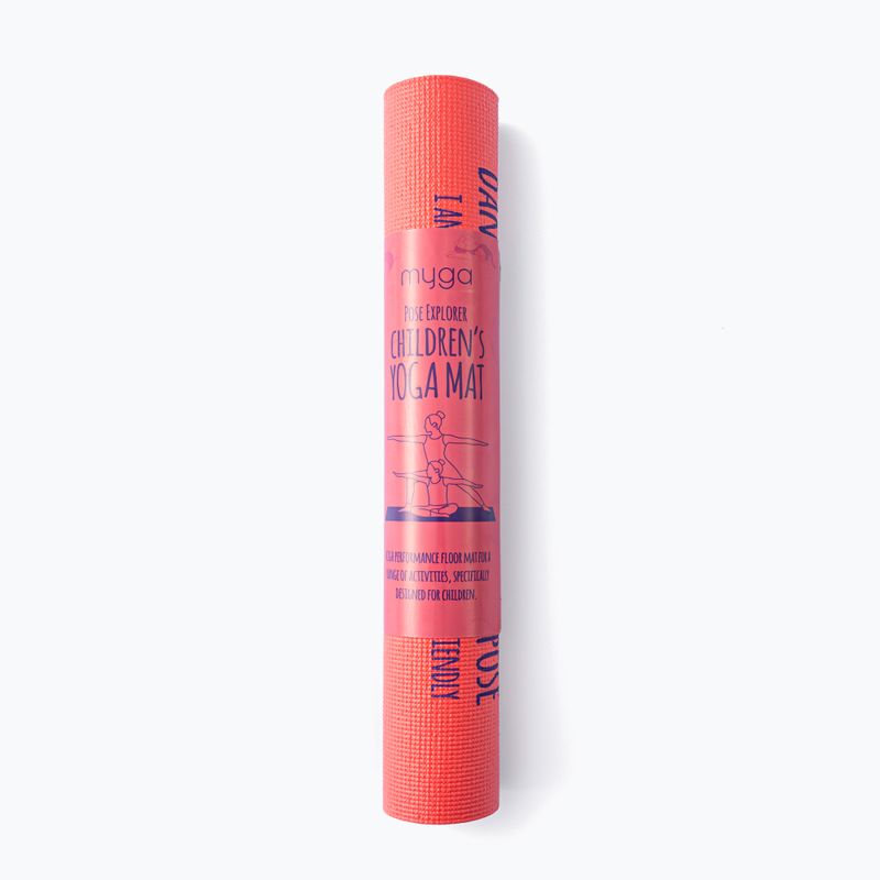 Килимок для йоги Myga Pose 3 mm red 7