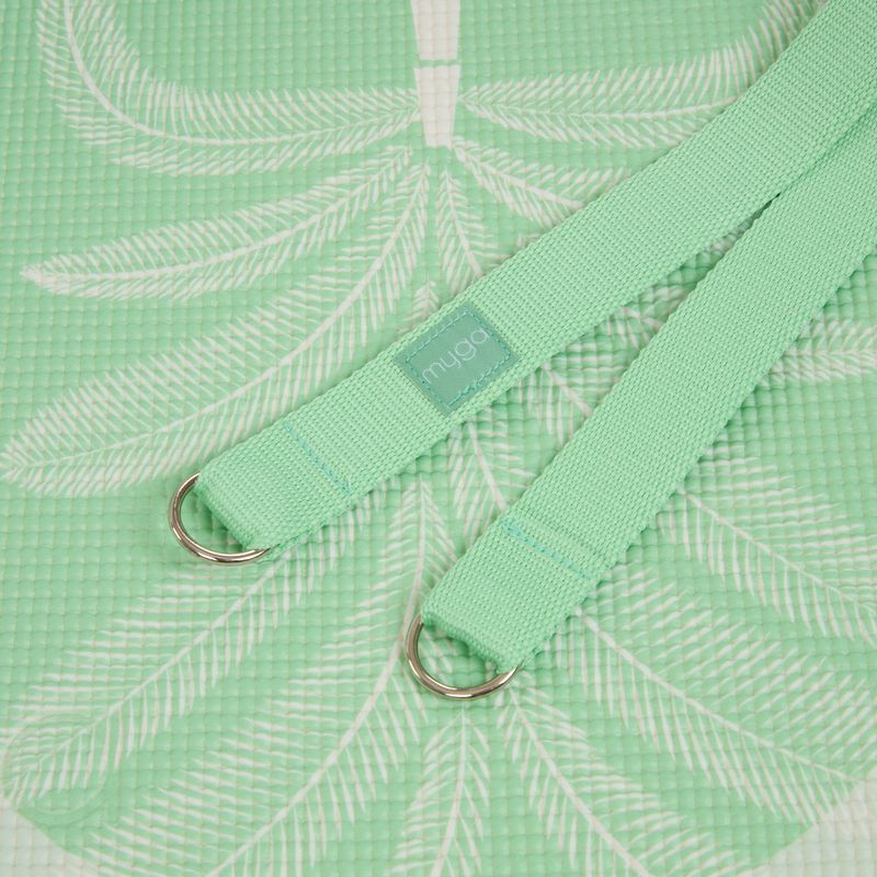 Набір для йоги Myga Sage Palm Yoga Set mat + block + green strap 8