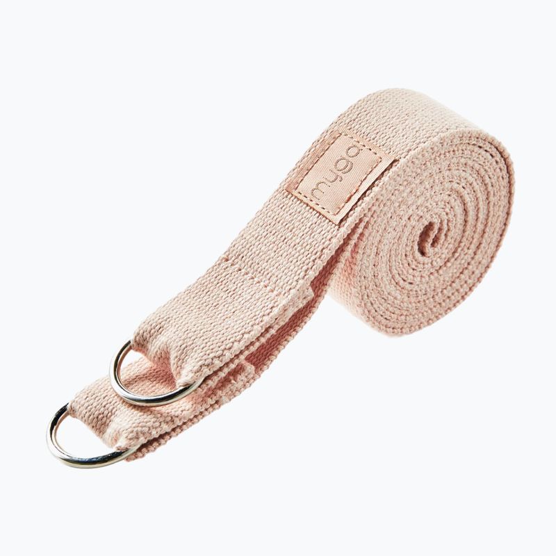 Ремінь для йоги Myga 2 in 1 pink