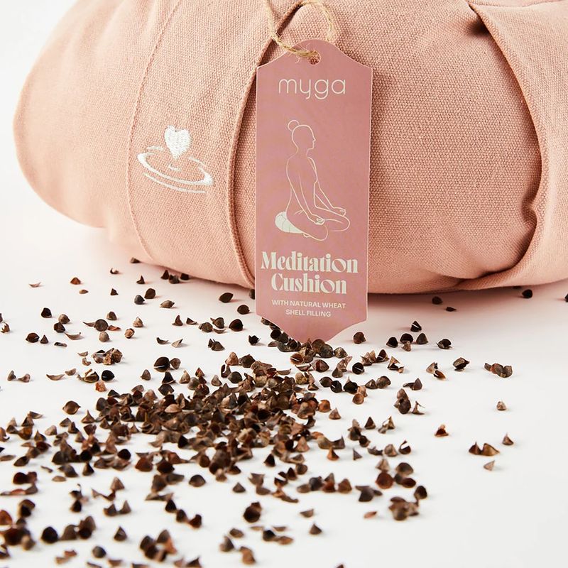 Подушка для медитації Myga Zafu pink 7