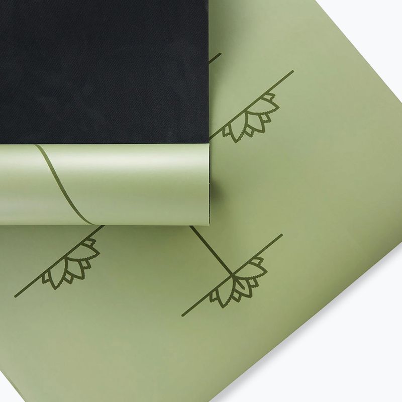 Килимок для йоги Myga Alignment XL 6 mm green 3