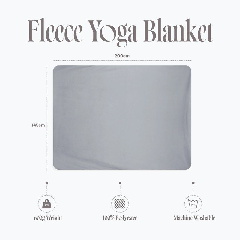 Килимок для йоги Myga Fleece stone 9