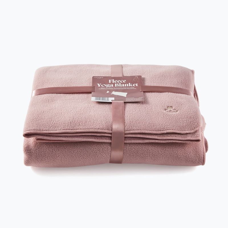 Килимок для йоги Myga Fleece blush 2