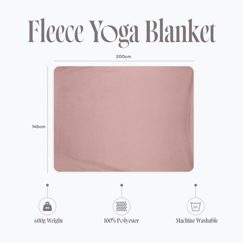 Килимок для йоги Myga Fleece blush 10