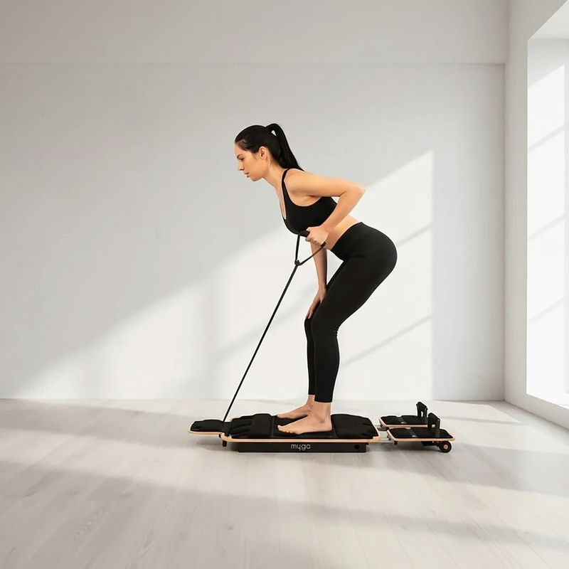 Реформер Myga do pilatesu black 14