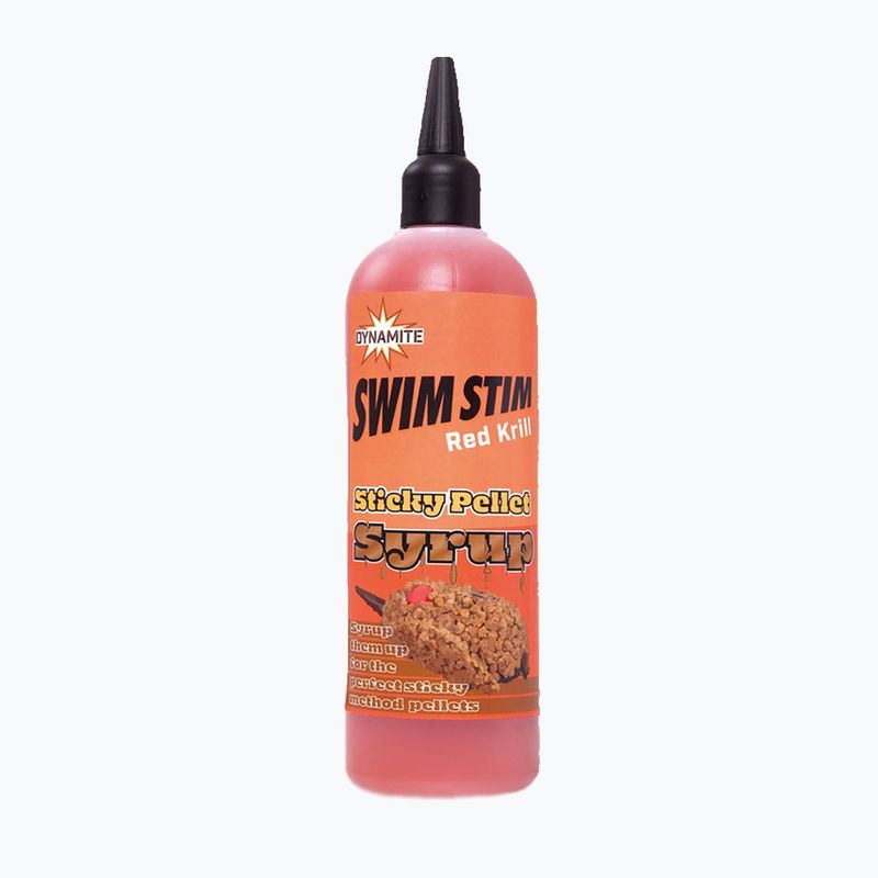 Рідкий атрактант Dynamite Baits Sticky Pellet Syrup Krill помаранчевий ADY041497