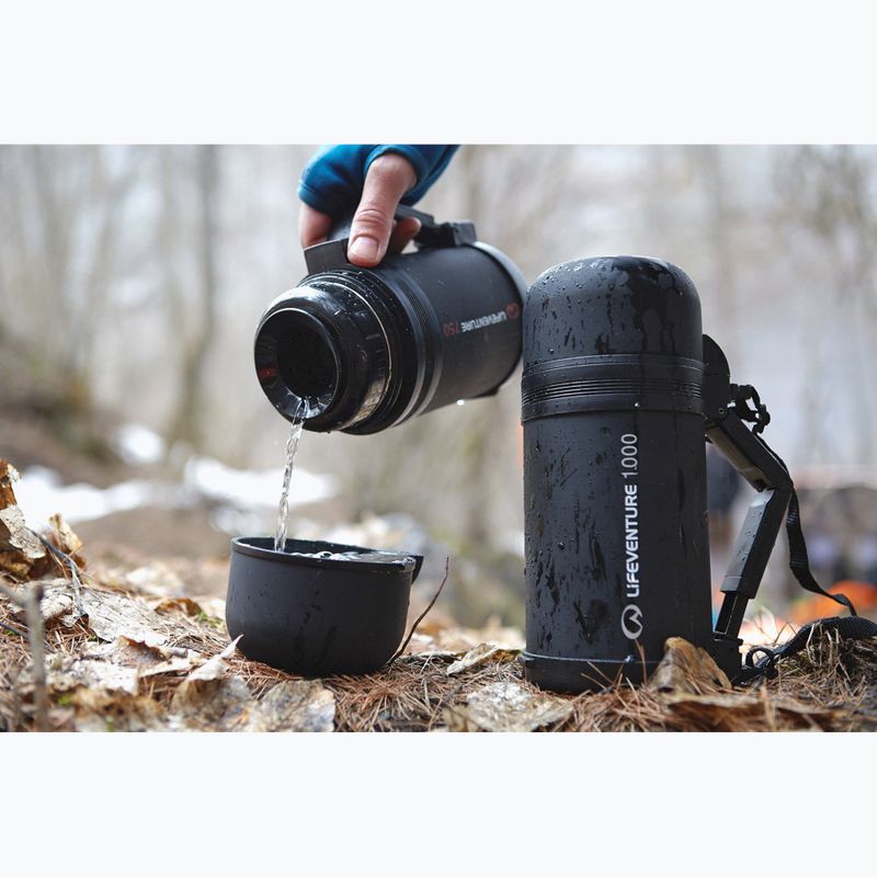 Термос Lifeventure TiV Widemouth Vacuum Flask 800 мл dark grey 5