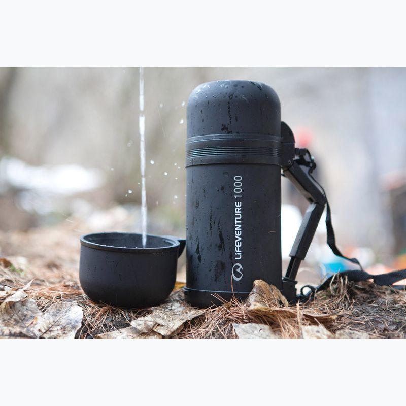 Термос Lifeventure TiV Widemouth Vacuum Flask 1000 мл dark grey 5