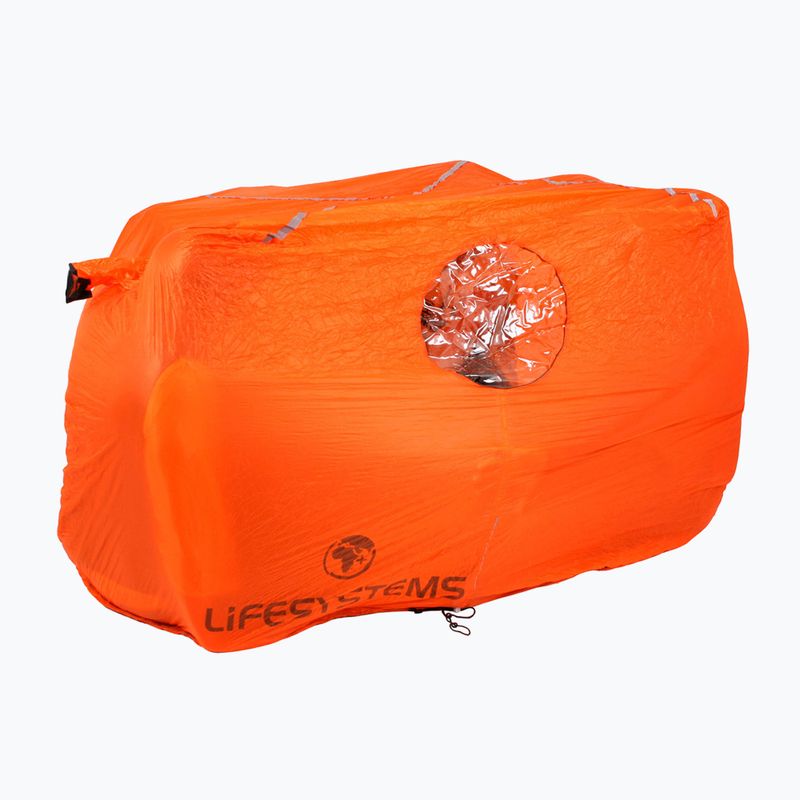 Намет аварійний 4-місний Lifesystems Survival Shelter 4 помаранчевий LM42321 2