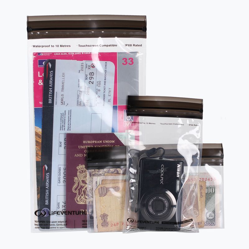 Чохол водонепроникний Lifeventure DriStore LocTop Bags For Valuables 3 pack