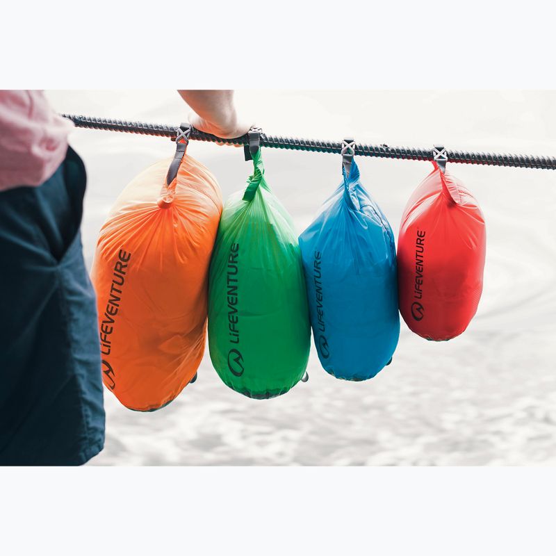 Водонепроникна сумка Lifeventure Ultralight Dry 5 л синя 5